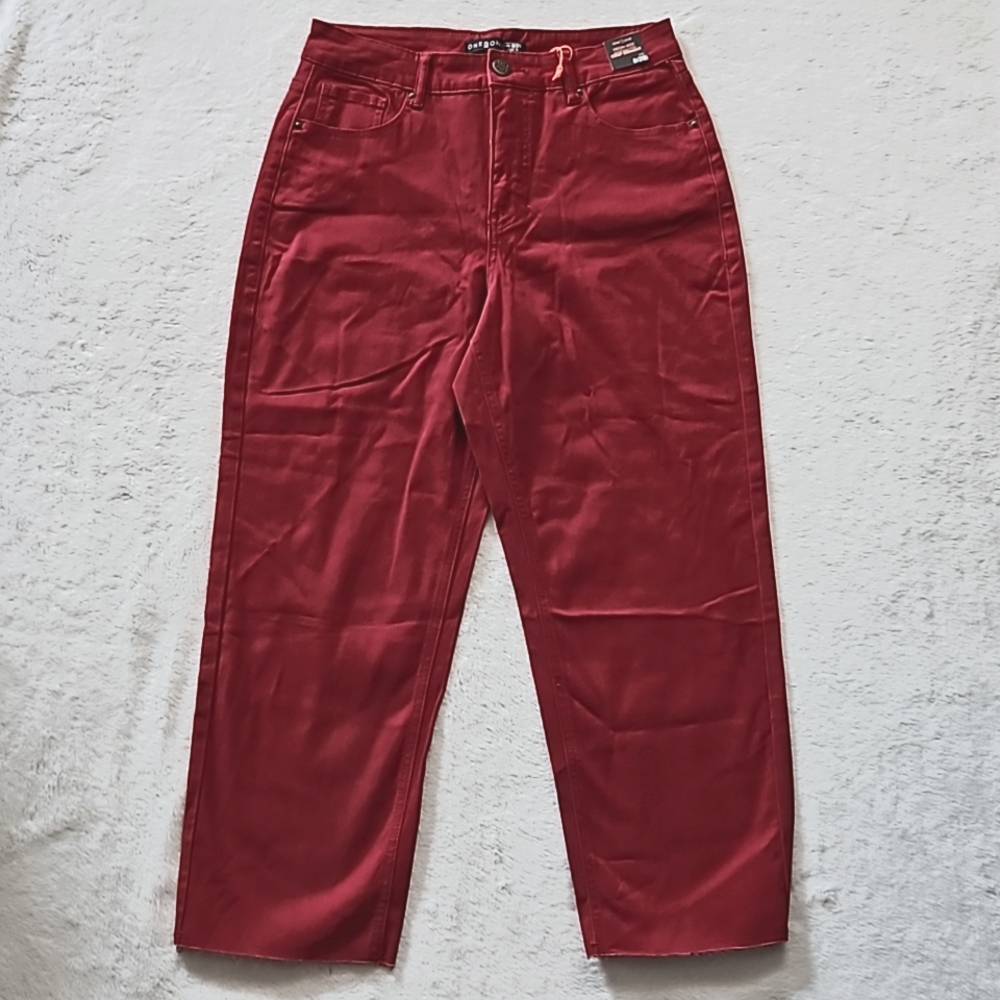 *NWT* One5One High Rise Crop Straight Pant